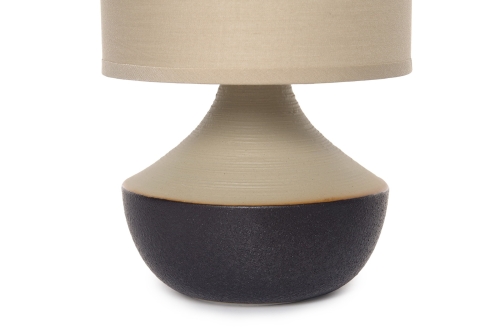 Asteria Porcelain & Cotton Lamp