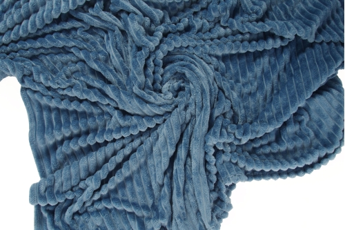 Chunky Cord Bedspread (Nordic Blue)