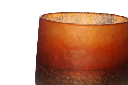 FC Bulnes Glass Pot Amber Smoke