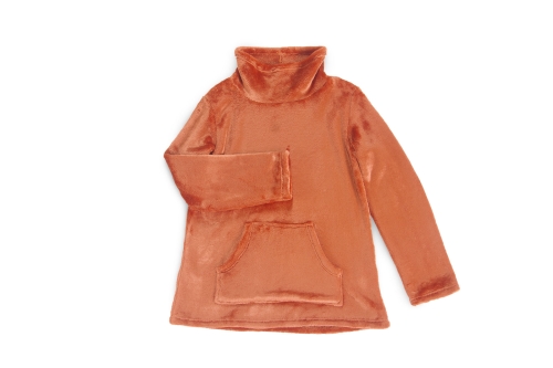 FC Deep Fleece Jumper Terracotta