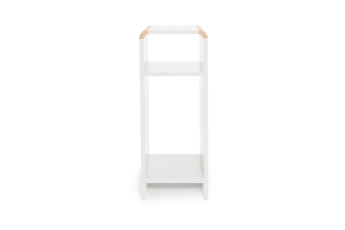 FC Hale Narrow Bedside Table White