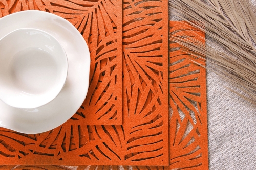 FC Fern Placemats Orange