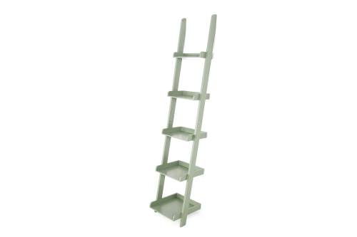 Narrow Ladder Shelves (Olive Green)