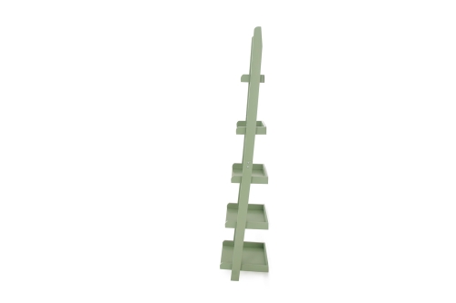 Narrow Ladder Shelves (Olive Green)