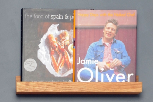 Oak Picture Rail For Kitchen With Books