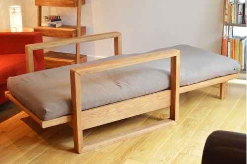 Oak Cuba As Bed Single 1