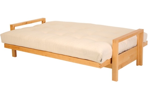 Quad 3 Seater Birch Sofa Bed 4