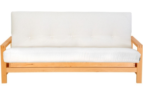 Quad 3 Seater Birch Sofa Bed 8