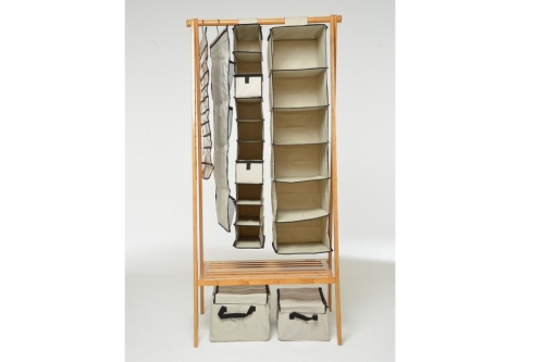 Storage Folding Wardrobe Canvas