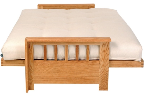 Vienna 3 Seater Oak Sofa Bed 4