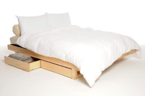 Mirage Bed Dressed With Drawers