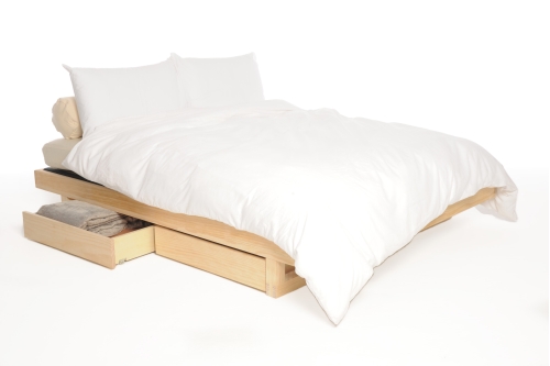 Mirage Bed Dressed With Drawers