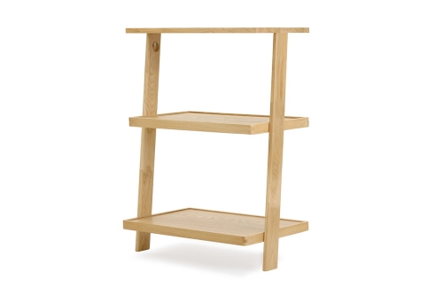 Oak Low Ladder Shelf