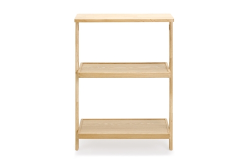 Oak Low Ladder Shelf