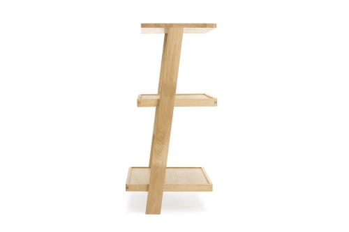 Oak Low Ladder Shelf