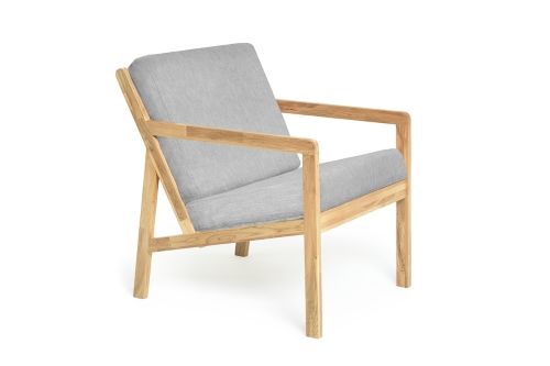 Loop Chair Coast Weave Pebble Grey