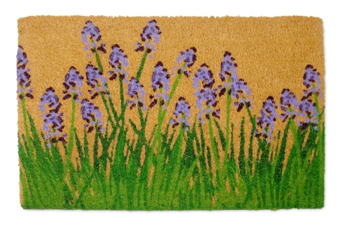 Jute Bluebells Door Mat