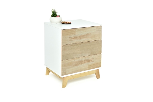 Rubberwood Chest Of Drawers