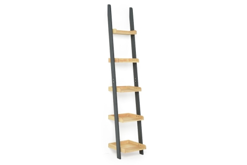 Rubberwood And Pine Cm Ladder Shelves Gtcs W