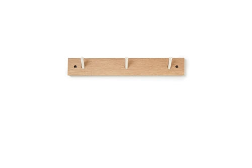 Oak Three Hook Rail