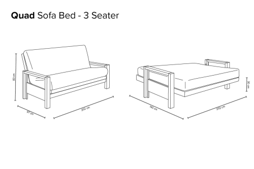 Quad Three Seater