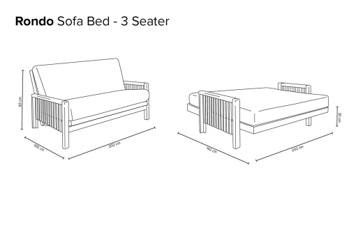 Rondo Three Seater