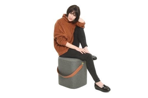 STOOL STOW LRG WITH MODEL