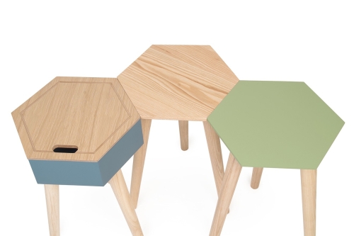 FC Hex Side Table Group