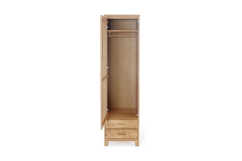 FC Oak Narrow Wardrobe