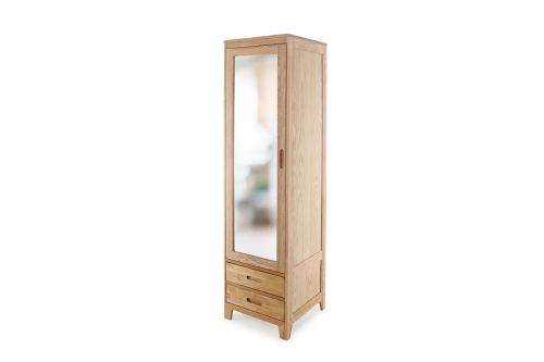 FC Oak Narrow Wardrobe