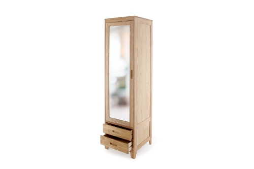 FC Oak Narrow Wardrobe