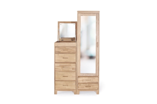 FC Oak Narrow Wardrobe