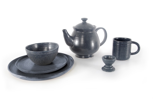 FC Ripple Breakfast Set Dark Blue