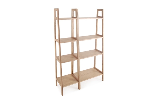 FC Oak Iso Wide and Narrow Shelf