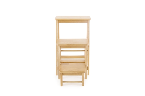 FC Oak Triple Step Stool