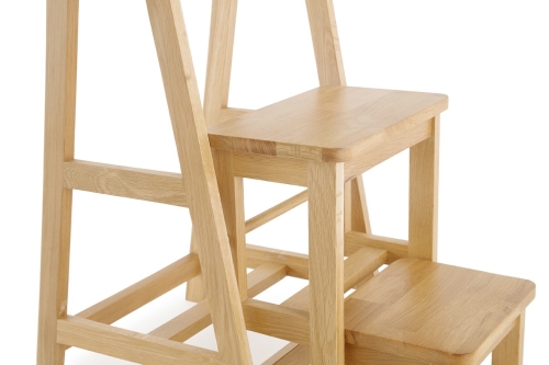 FC Oak Triple Step Stool