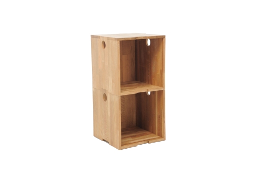 Oak Stacking Cube Mrk Mz