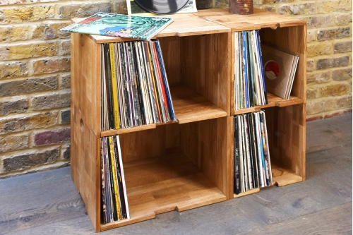 Oak Stacking Cube