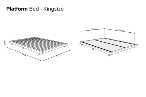 Platform Bed Kingsize