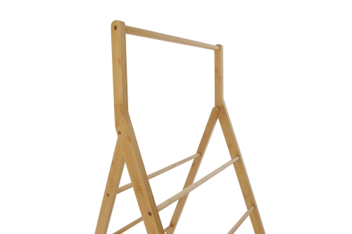 FC Bamboo Folding Laundry Ladder