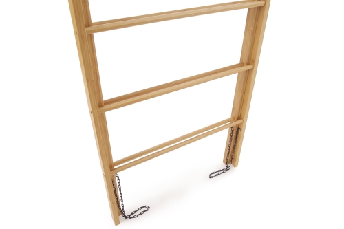 FC Bamboo Folding Laundry Ladder