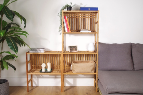 Walnut Akira Stacking Shelves