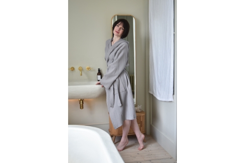 FC Itoko Bathrobe Wild Dove Grey