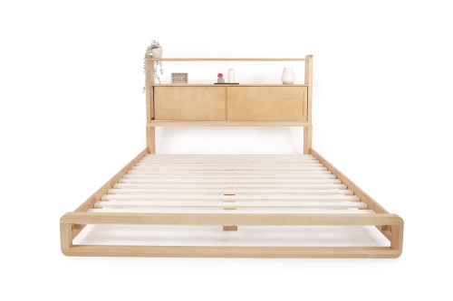 Birch Loop Storage Headboard