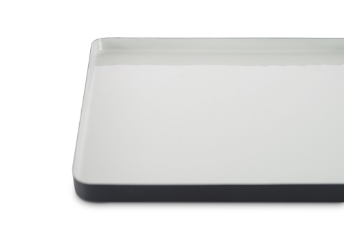 FC Enamel Square Tray Cool Grey