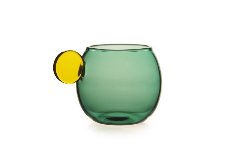 Arezzo Espresso Cup (Green & Sauterne)