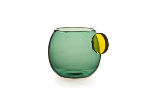 Arezzo Espresso Cup (Green & Sauterne)