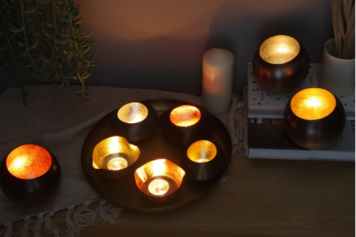 Metal Tea Lights Holder