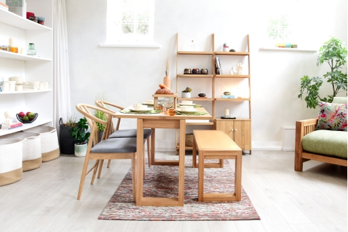 Oak Console Table Luxe LS