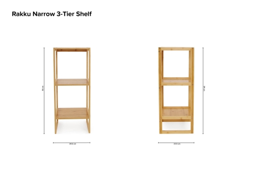 Rakku Narrow Tier Shelf